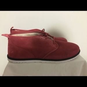 New UGG Men’s Maksim Chukka boots - Orange Suede